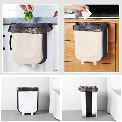 Foldable Cabinet Hanging Trashbin