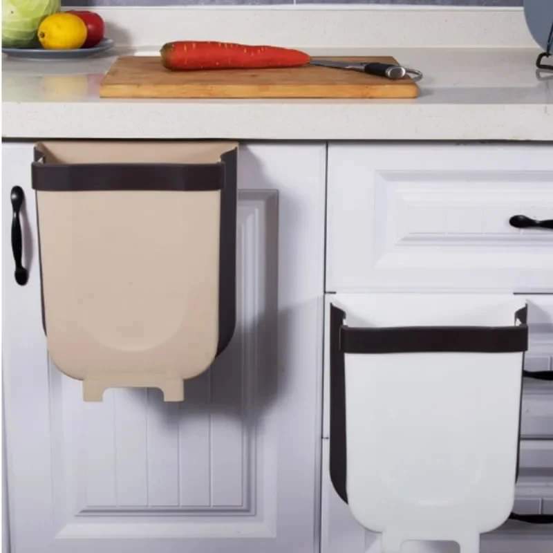 Foldable Cabinet Hanging Trashbin