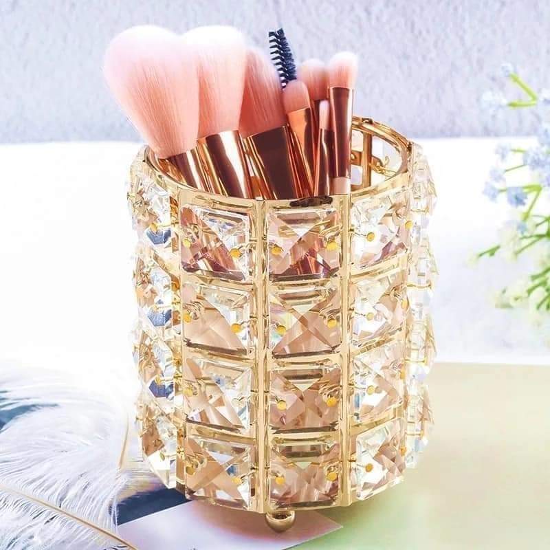 Crystal Makeup Brush Holder