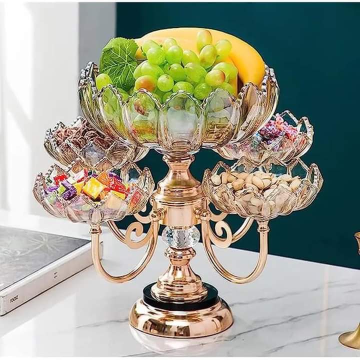 Rotating Dry Fruit Plate Rack