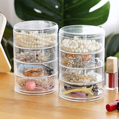 Acrylic Rotatable Jewelley Organizer