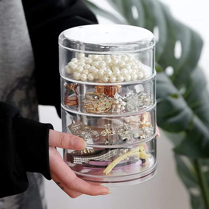 Acrylic Rotatable Jewelley Organizer