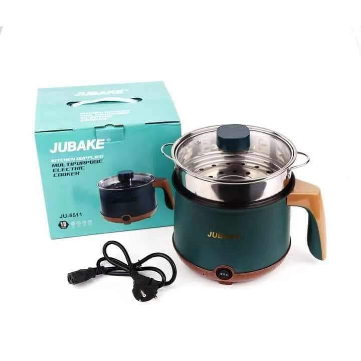 JUBAKE Electric Nonstick Hot Pot Cooker And Steamer