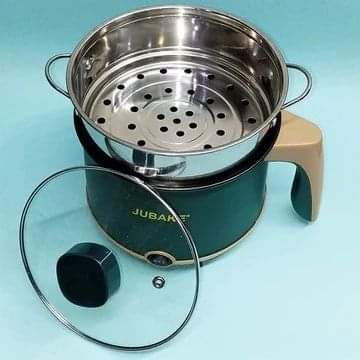 JUBAKE Electric Nonstick Hot Pot Cooker And Steamer