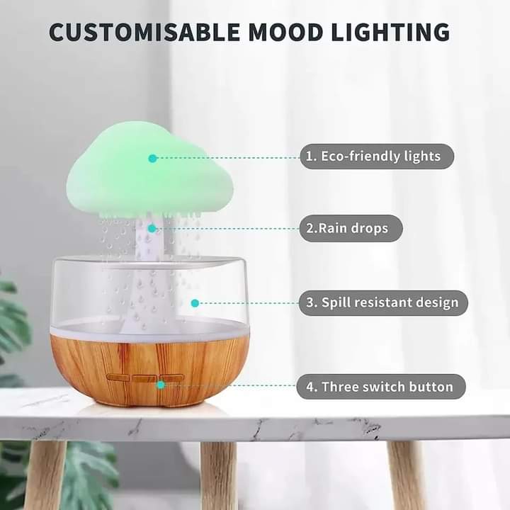 Mushroom Rain Humidifier