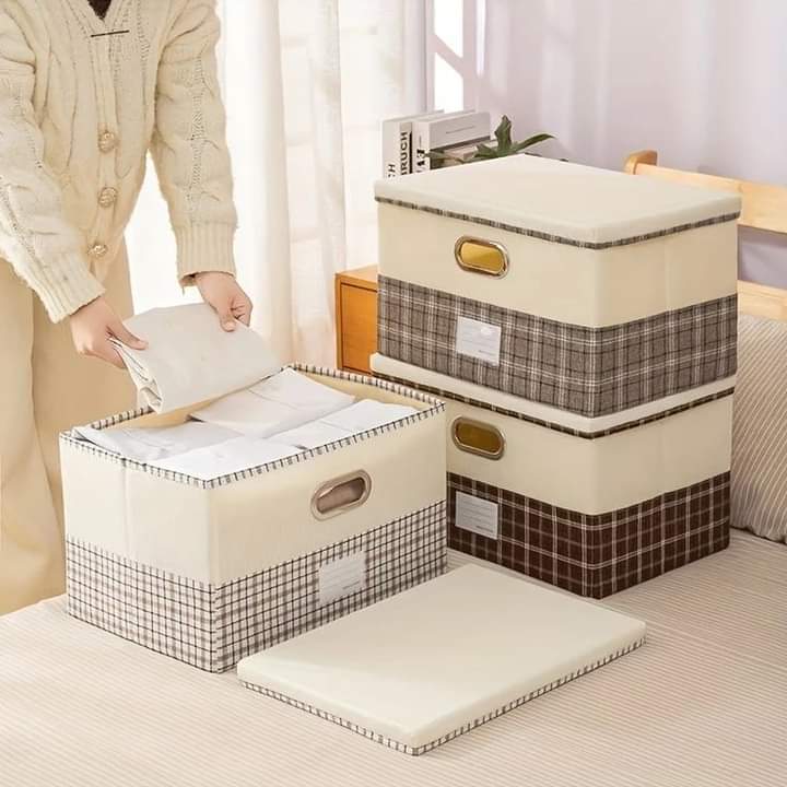 Storage box with cover