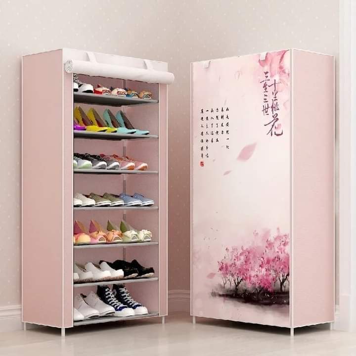 7 Layer Printed Shoe Rack