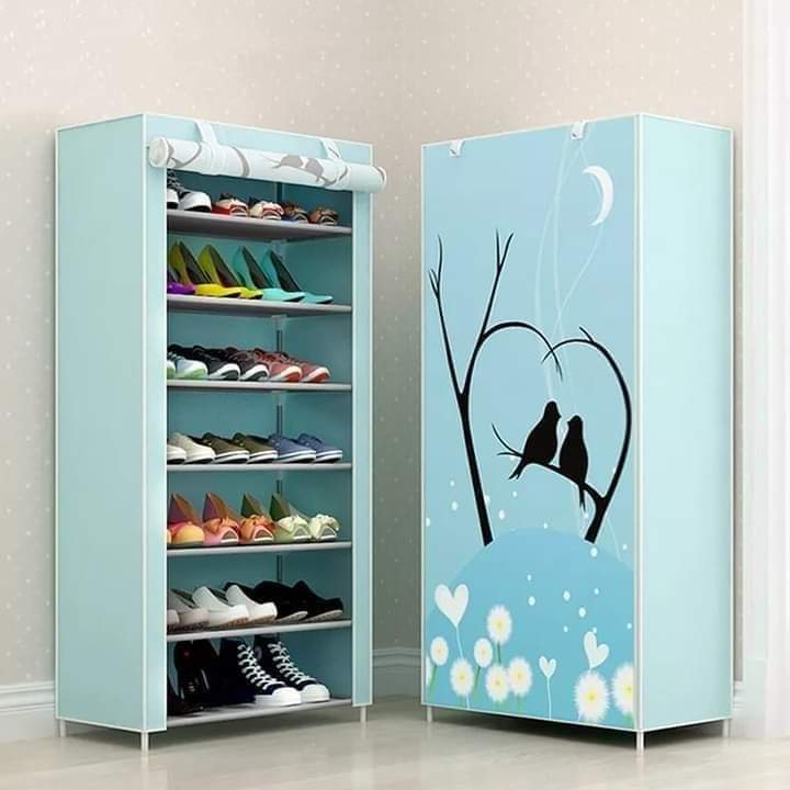 7 Layer Printed Shoe Rack