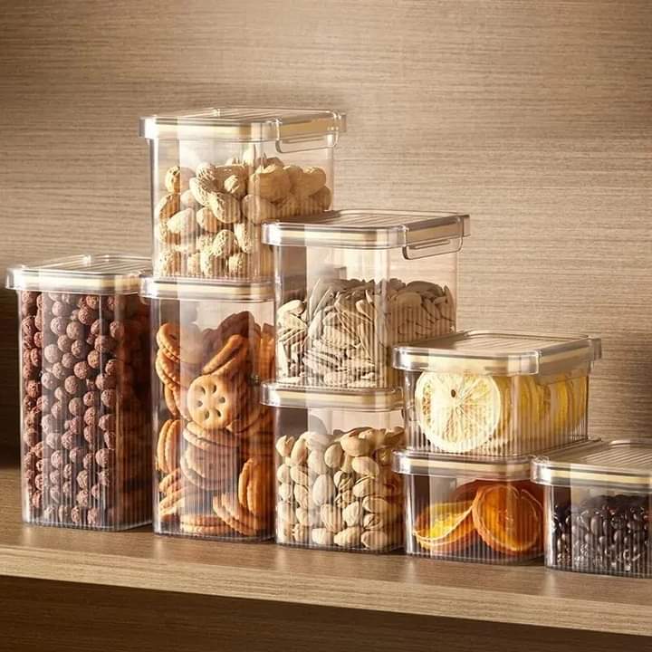 4pcs Storage Jars