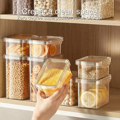 4pcs Storage Jars