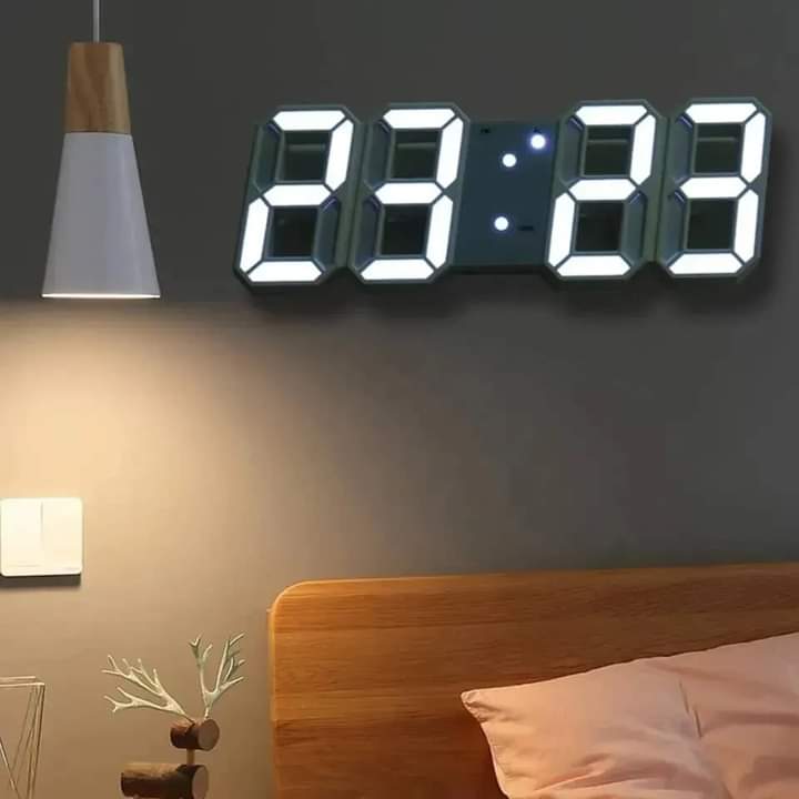 3d Led Digital Clock