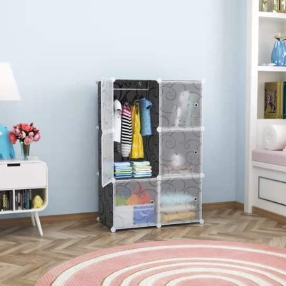 Pvc Easy Assembling Wardrobe