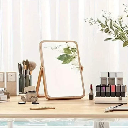 Double Sided Desktop Vanity Mirror