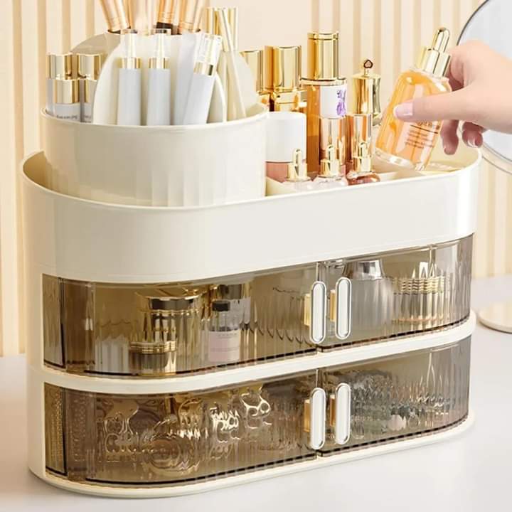 Large Capacity Desktop Cosmetics And Jewellery Organizer