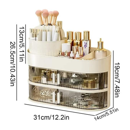 Large Capacity Desktop Cosmetics And Jewellery Organizer