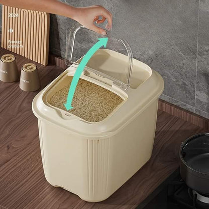 5 And 10kg Airtight Rice Bucket