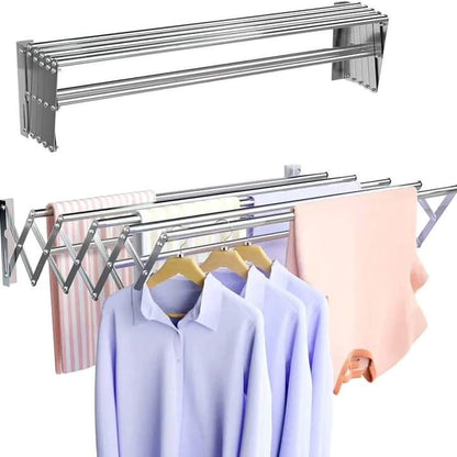 Wall Mounted Towel & Clothes Rack