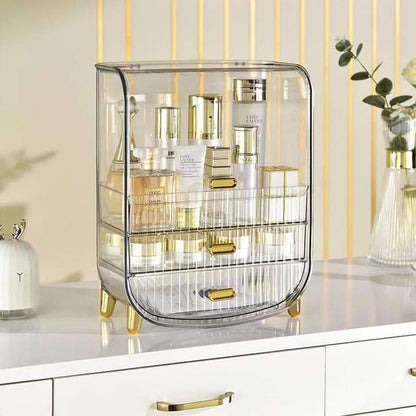 Large Capacity Transparent Cosmetics Organizer