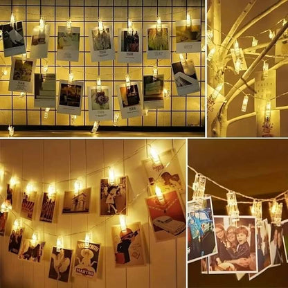 Photo Strings Clip Lights (20 LED)