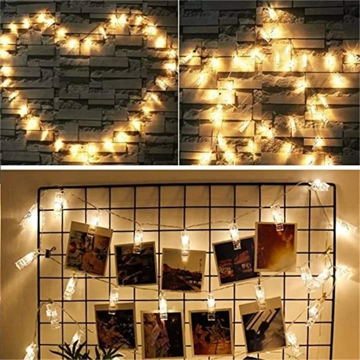 Photo Strings Clip Lights (20 LED)