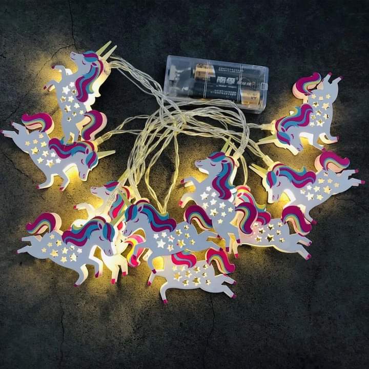 3D Unicorn LED Fairy Lights