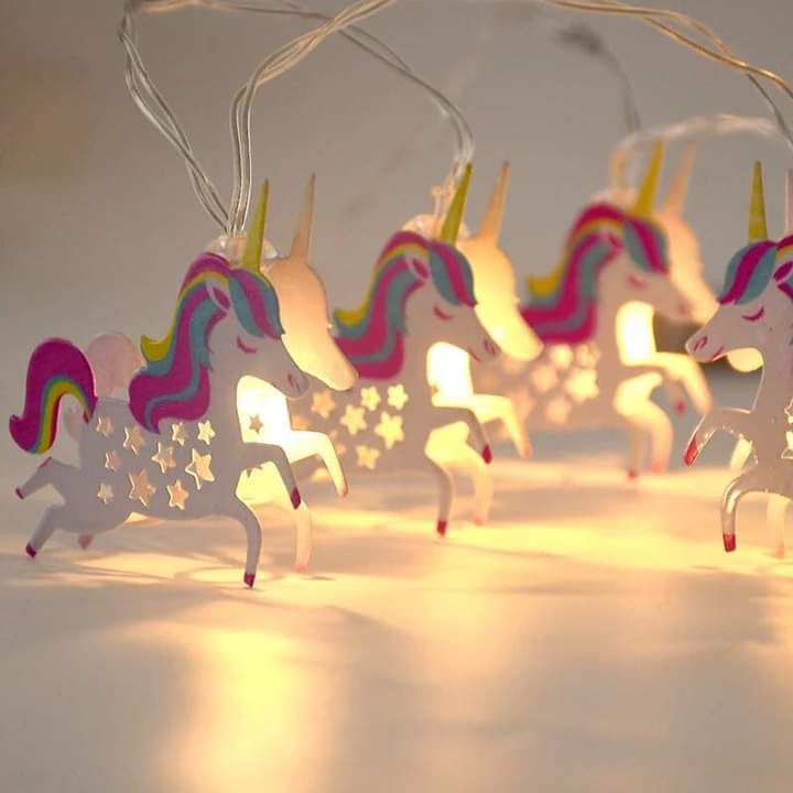 3D Unicorn LED Fairy Lights