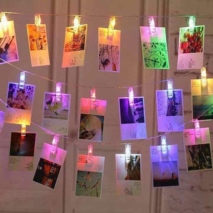 Photo Strings Clip Lights (20 LED)