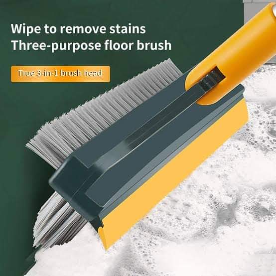 3 In 1 Floor Scrubber Wiper Brush