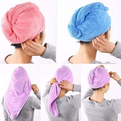 Microfiber Hair Drying Towel