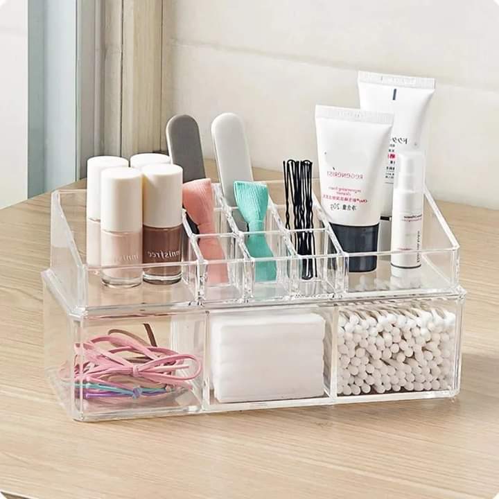 Acrylic Cosmetics And Multifunctional Organizer