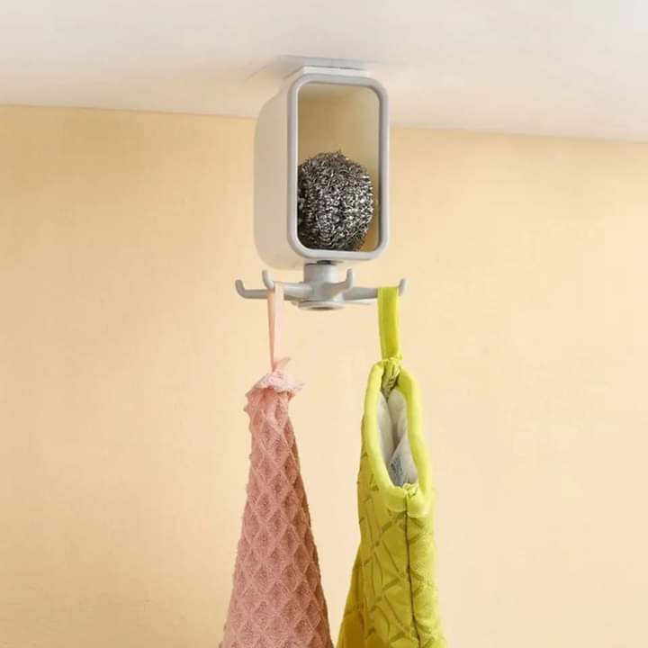 Wall Mounted Rotatable Hanging Hook