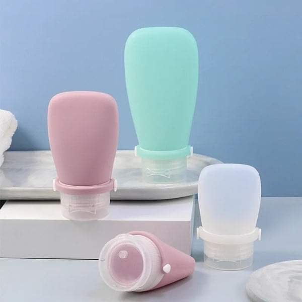 Lotion And Shampoo Silicone Travel Bottle