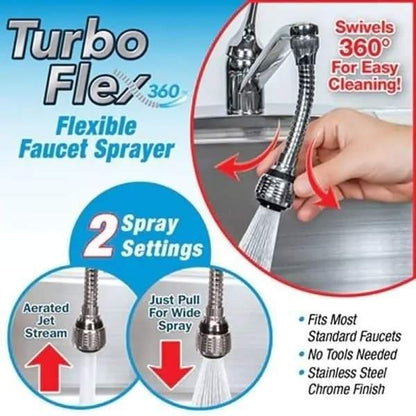 Turbo Flex 360 Instant Hands Free Faucet