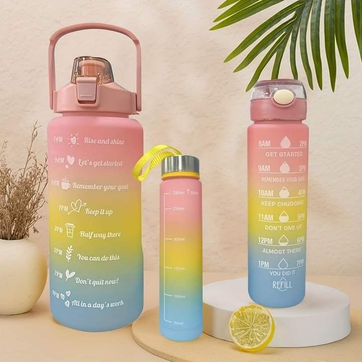 Set of 3 Sports Watter Bottle