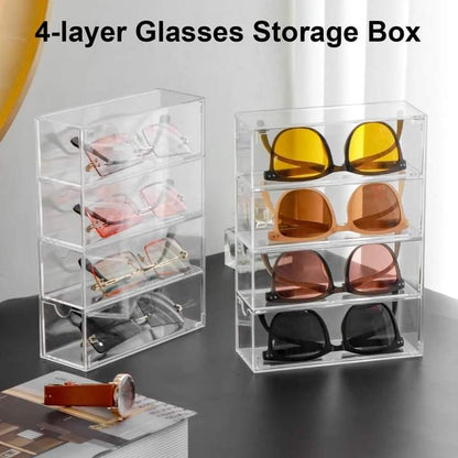 4 Layer Acrylic Drawer Storage Box