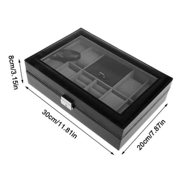 8 Grid Watch + Ring Organizer box