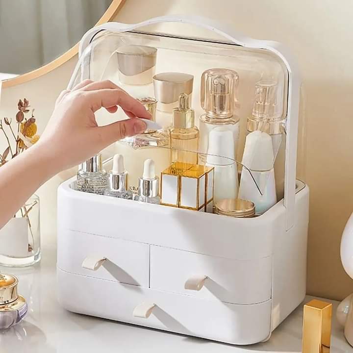 Cosmetic Organizer With Drawer