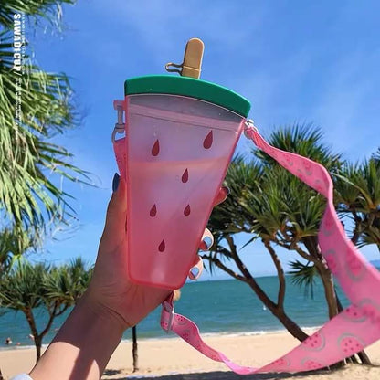 Ice Cream Design Water Bottle