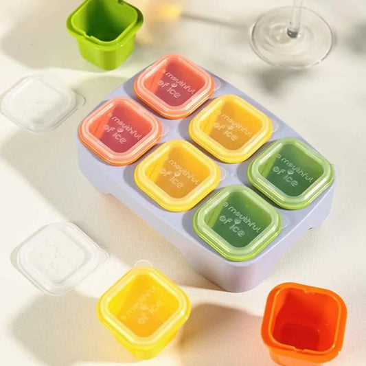 Rectangle Ice Block Storage With Lid