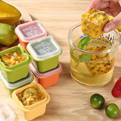 Rectangle Ice Block Storage With Lid