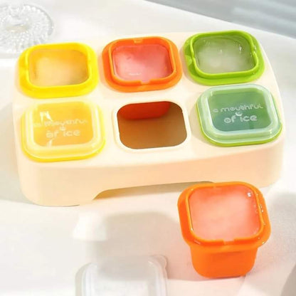 Rectangle Ice Block Storage With Lid