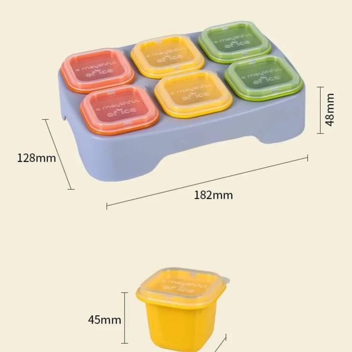 Rectangle Ice Block Storage With Lid