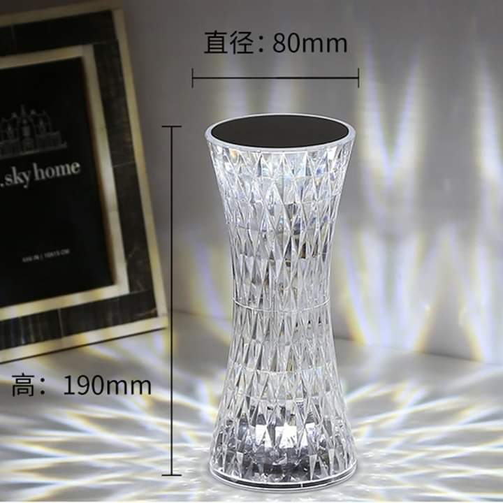 Rechargeable Crystal Lamp