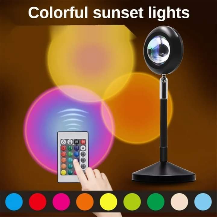 16 Colour RGB Sunset Lamp