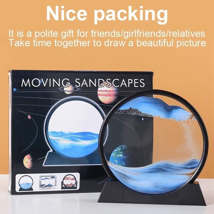 3D Moving Sand Art Home Decor