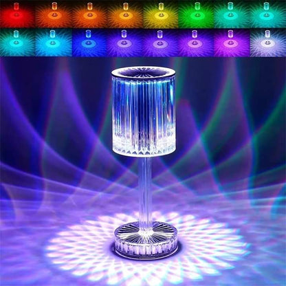 Rechargeable Led Crystal Lamp