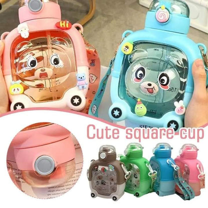 Cute Bear Kids Water Bottle (1 Liter)