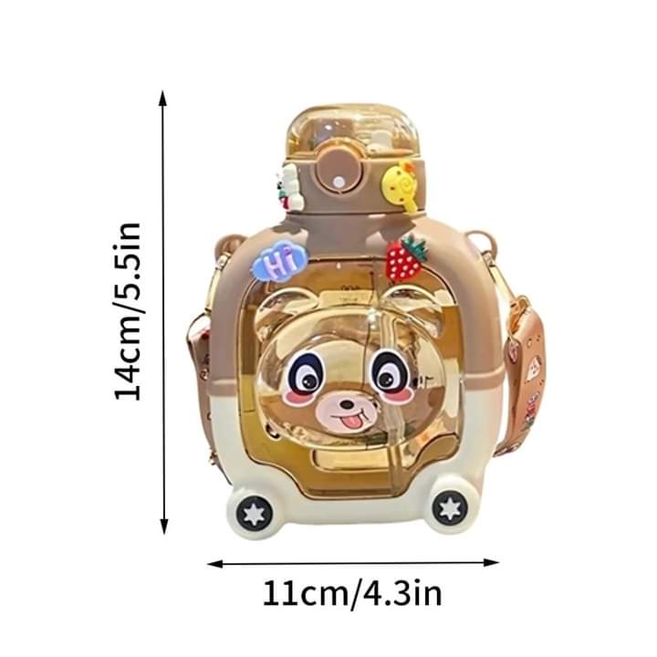 Cute Bear Kids Water Bottle (1 Liter)