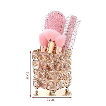 Crystal Brush Holder