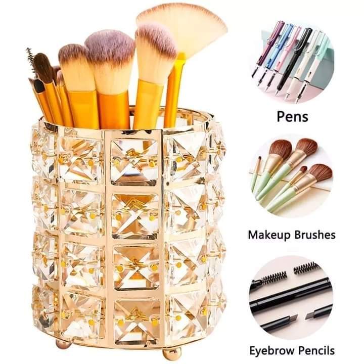 Crystal Makeup Brush Holder